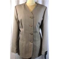 Demenhams Size 16 Beige Jacket Debenhams - Size: 16 - Beige - Casual jacket / coat