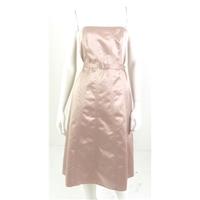 Debut at Debenhams Size 12 Dusky Pink Strapless Evening Dress with Diamante Belt Detail