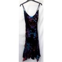 debut size 8 multi coloured evening dress
