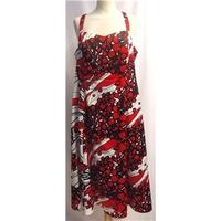 debut from debenhams size 14 red mix dress