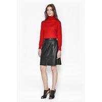 Detroit Faux Leather Skirt