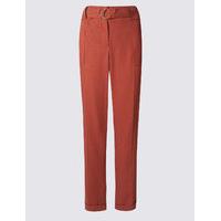 Designed by Twiggy Belted Straight Leg Trousers