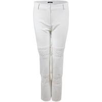 Denny Rose 73DR12015 Trousers Women Bianco women\'s Trousers in white