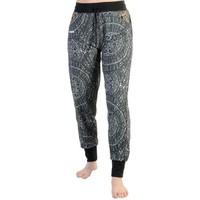 desigual pantalon light pant gris metal womens sportswear in grey