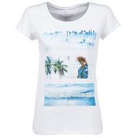 deeluxe tryp girl womens t shirt in white