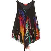 Derhy DEGUISEMENT women\'s Vest top in Multicolour