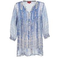 derhy capable womens tunic dress in blue