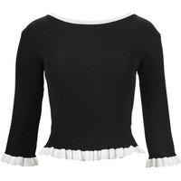 denny rose 73dr15018 t shirt women black womens cardigans in black