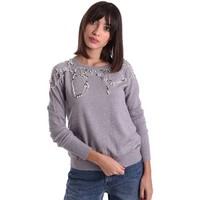 denny rose 64dr15004 jumper women womens polo shirt in grey