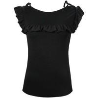 denny rose 73dr16007 canotta women black womens vest top in black