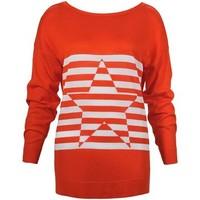 Denny Rose 73DR15013 T-shirt Women Arancio women\'s Cardigans in orange
