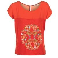 desigual ricol womens t shirt in red