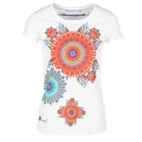 Desigual TODEREA women\'s T shirt in white