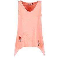 desigual teder womens vest top in pink