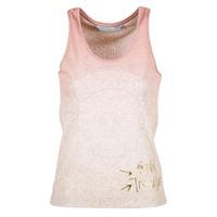 Desigual ROMINESSA women\'s Vest top in pink