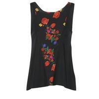 Desigual RICOLUEO women\'s Vest top in black