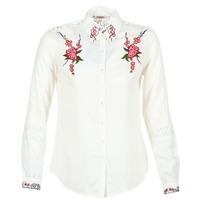 desigual saralis womens shirt in white