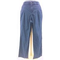 Debenhams - Size: 12S - Blue - Trousers