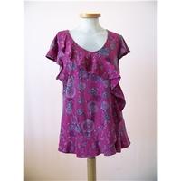 debenhams size 14 purple blouse