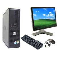 Dell Optiplex 760, 17" TFT, Keyboard and Mouse