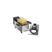 Deep Fat Fryer made of stainless steel with anti-odour filter