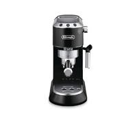 delonghi dedica pump espresso coffee maker with milk frother black