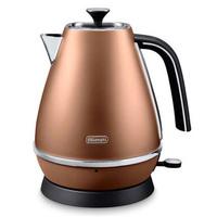 delonghi kbi3001 cp distinta cordless kettle in matt copper