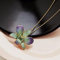 Dendrobium Orchid Pendant