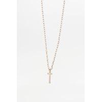 Delicate Initial Necklace, TAN