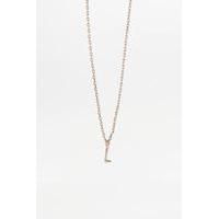 Delicate Initial Necklace, IVORY