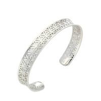 Detailed Bangle Sterling Silver