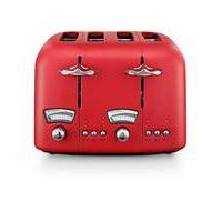 delonghi argento breakfast red toaster