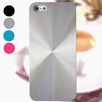 DF Solid Color Helix Brushed Aluminium Case Cover for iPhone 5/5S(Assorted Colors)