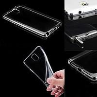 DF Ultrathin Transparent Clear Back Case for Samsung Galaxy Note 4