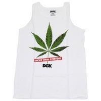 dgk smoke weed every day tank top white