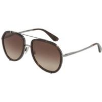 D&G DG2161 04/13 (havana-gunmetal/brown gradient)