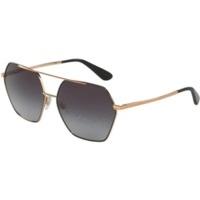 D&G DG2157 12968G (matte black/grey gradient)