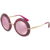 D&G DG6105 31057V (fuxia-glitter gold/pink mirror white)