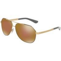 D&G Sicilian Taste DG2144 1295F9 (matte grey/brown mirror bronze)