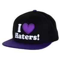 DGK Haters Snapback Cap - Black/Purple