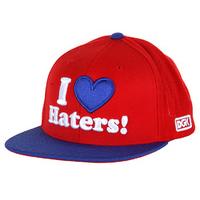 DGK Haters Snapback Cap - Red/Royal