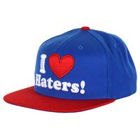 DGK Haters Snapback Cap - Royal/Red