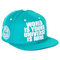 dgk universe snapback cap teal