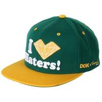 dgk x diamond haters cap greenyellow