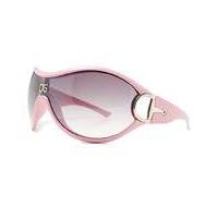DG Eyewear Pink Frame Sunglasses