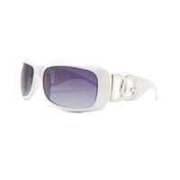 DG Eyewear White Frame Sunglasses