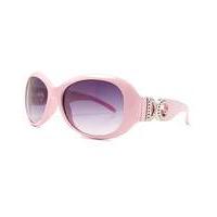 DG Eyewear Pink Frame Sunglasses