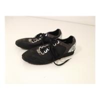 D&G Trainers Size UK 11.5 Featuring Luxurious Ink Black Leather And Suede
