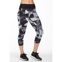 dhb Women\'s Print Capri (Black/Camo) Running Tights