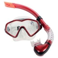 Divetech PRO Cayman Silicone Mask & Snorkel Met Red / Black